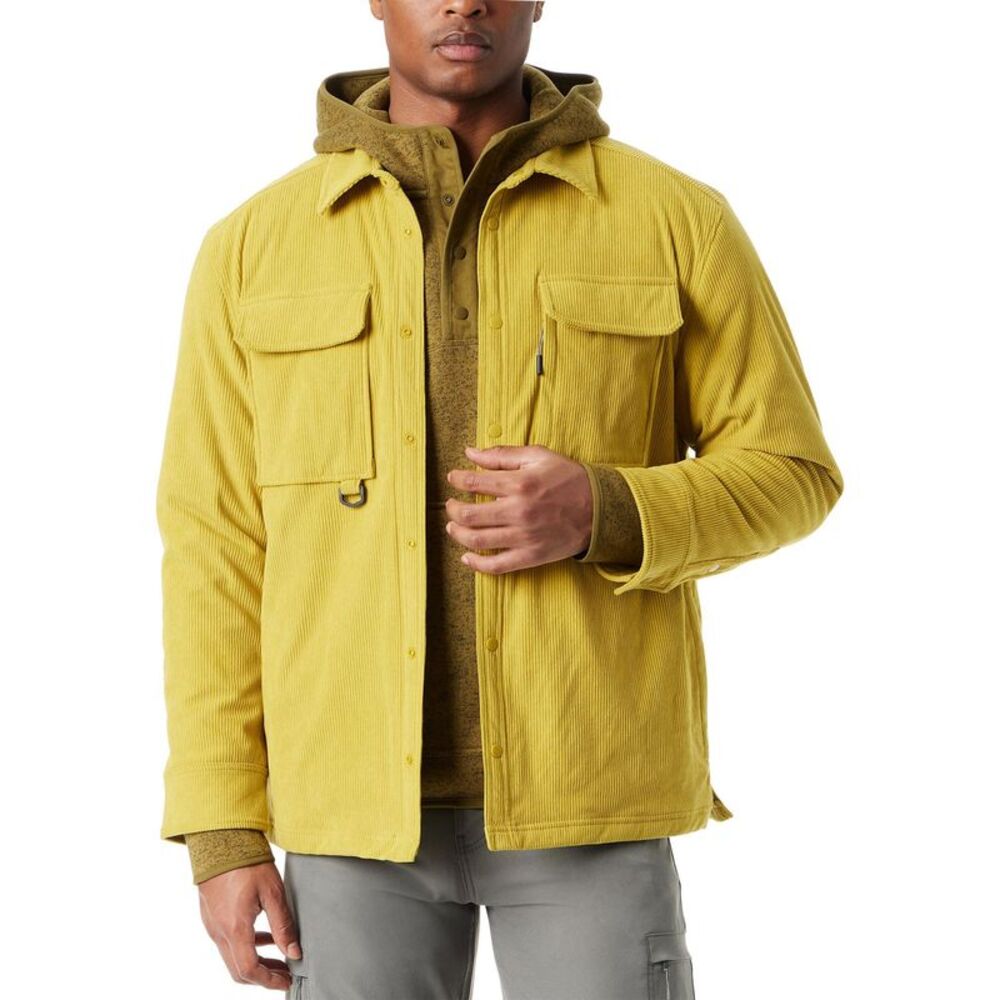 Bass Outdoor Mens Relaxed Fit Corduroy Shirt Jacket XXL Antique Moss - NWT $129